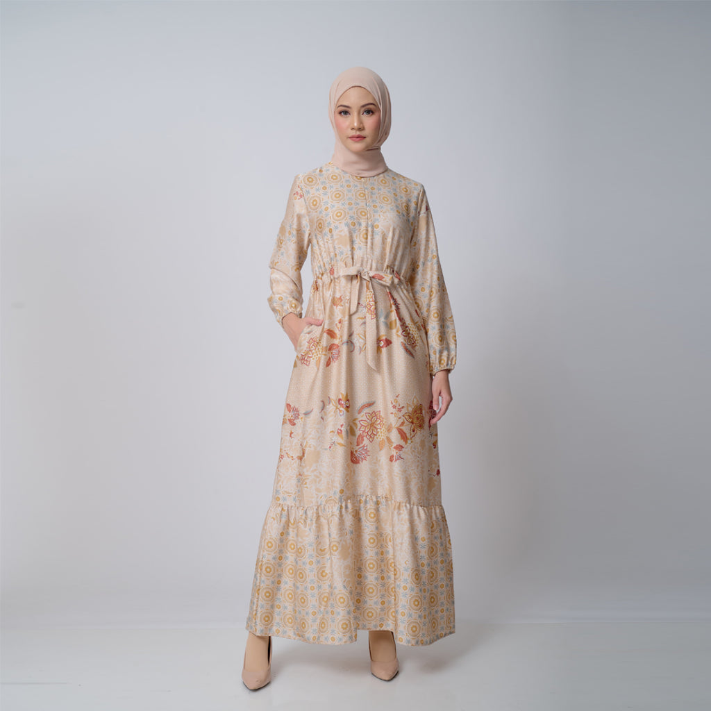 Aleka Beige Dress - Tunisia Edition