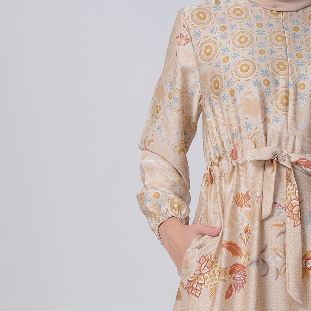 Aleka Beige Dress - Tunisia Edition