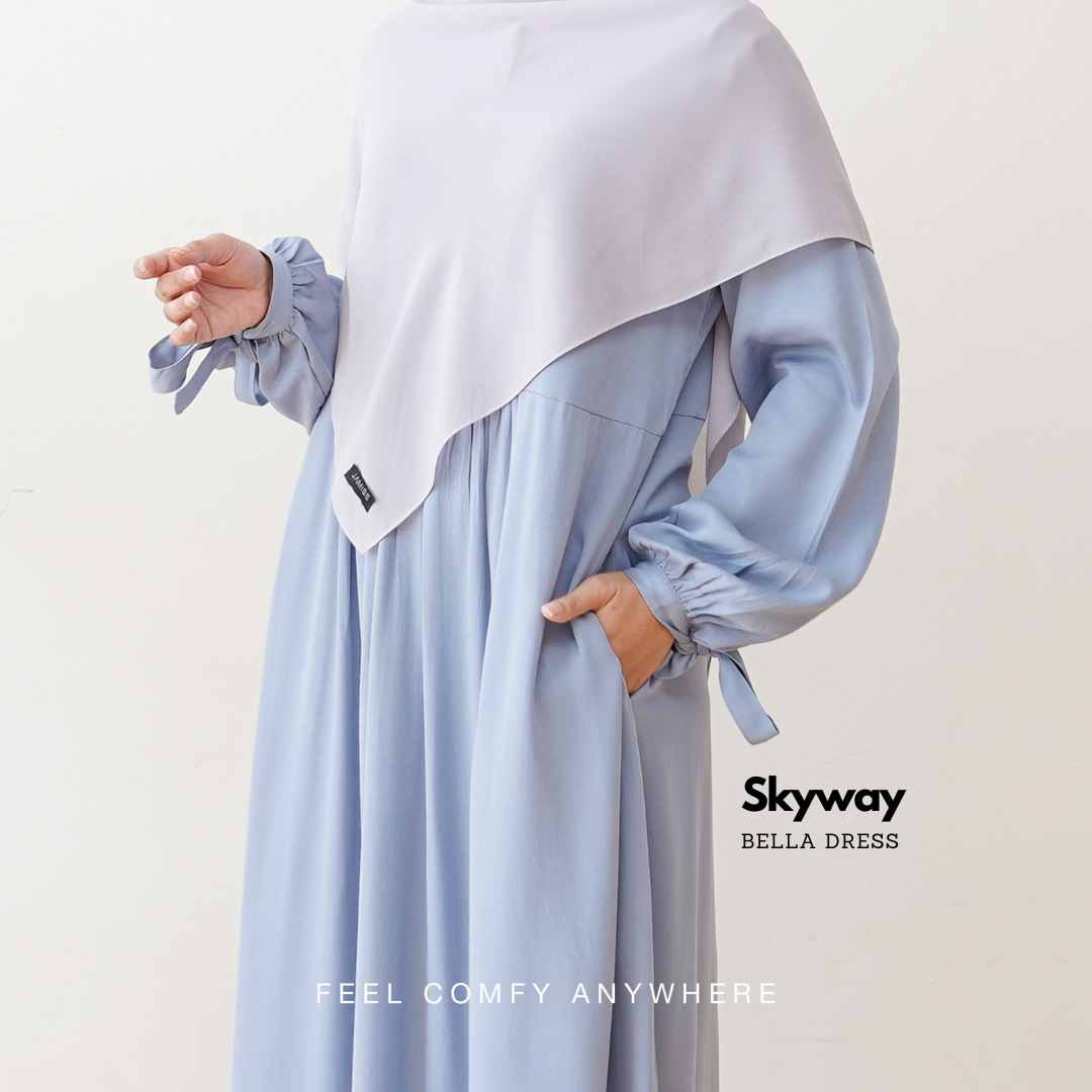 Bella Abaya Dress - Skyway