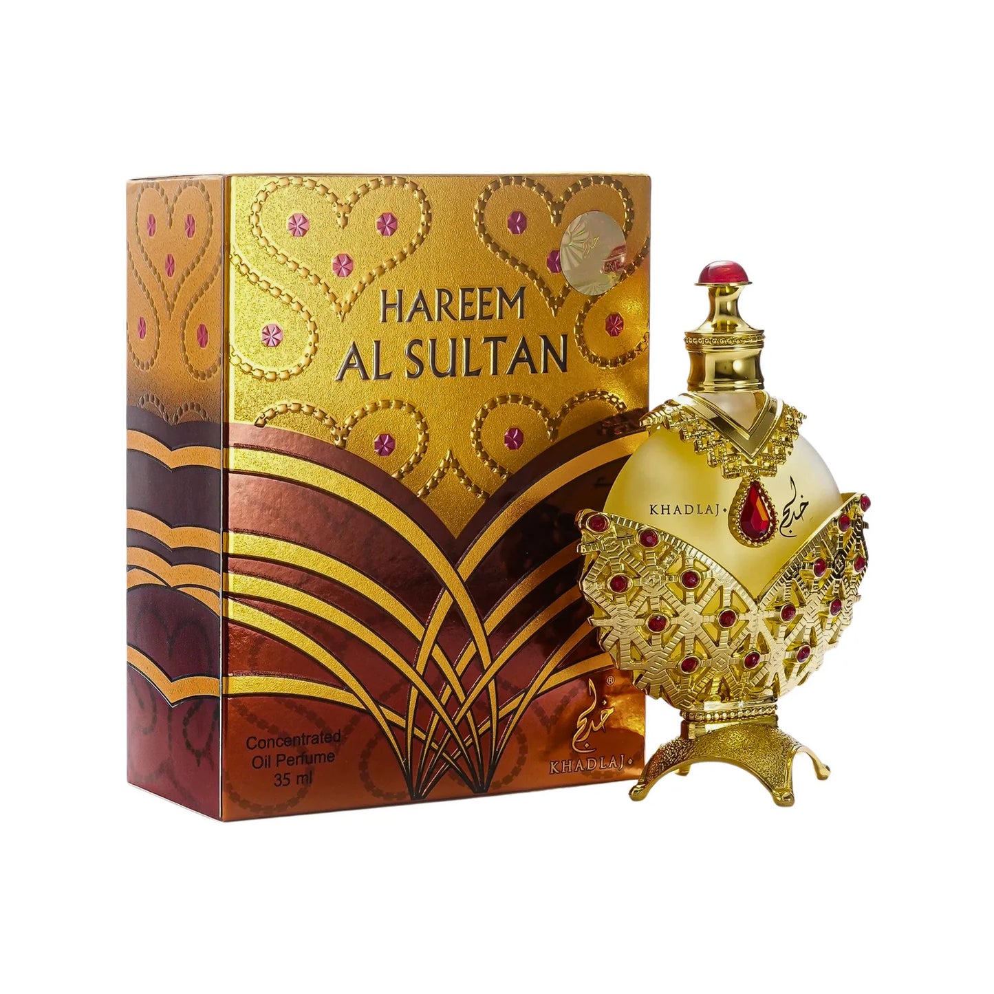 Hareem Al Sultan Gold CPO - With Free Gift Spray EDP by Khadlaj 35 ml/1.1oz