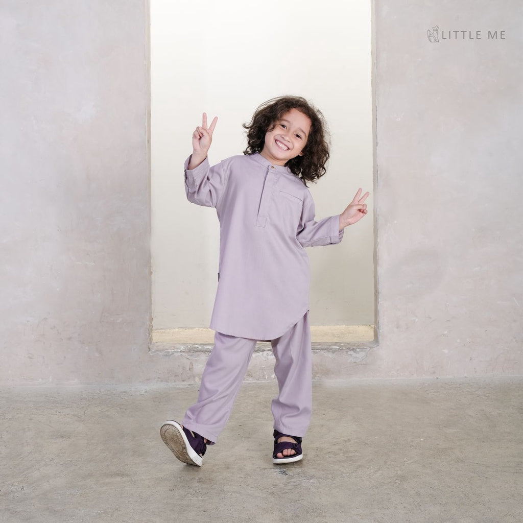 Little Me - Kurta Pajama - Khaki
