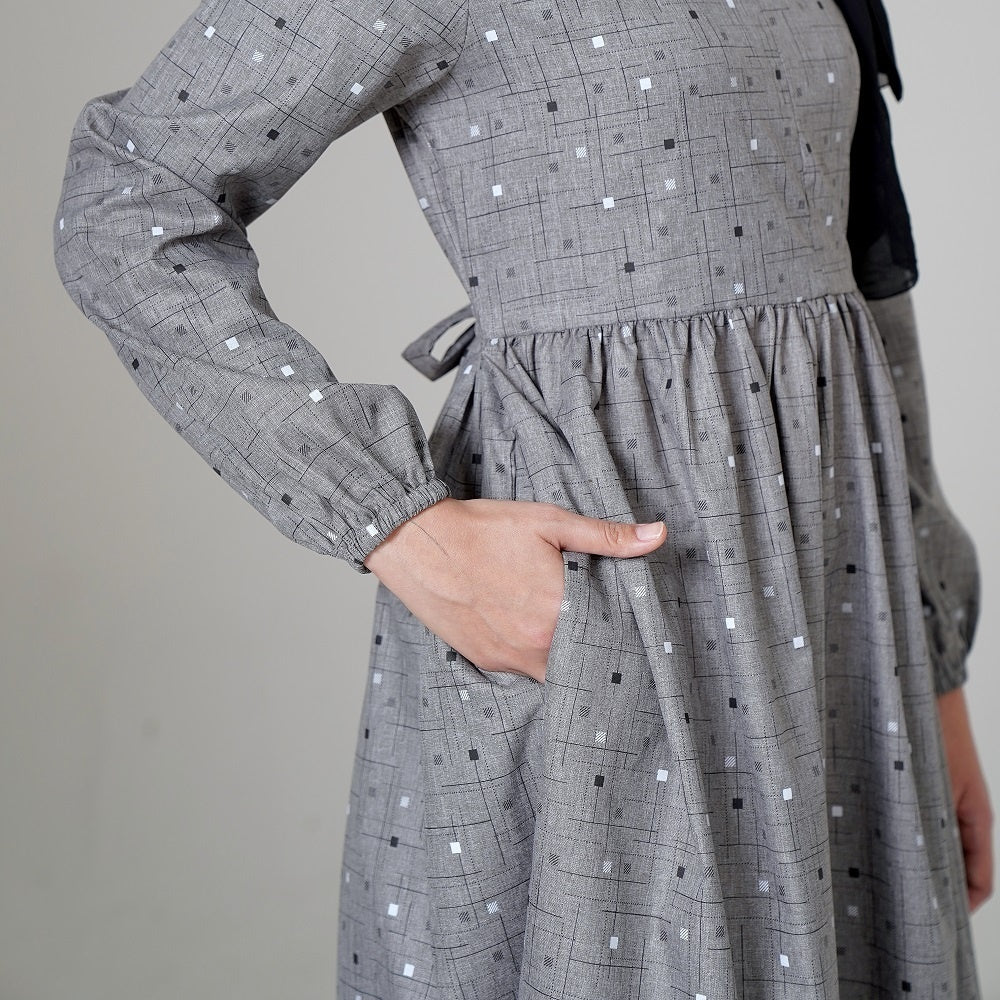 Adisa Dress - Grey